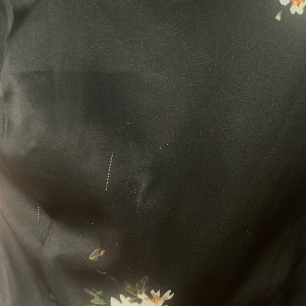 Ieena Mac Duggal Floral Black Maxi Dress - sz 0 - READ - Picture 5 of 10